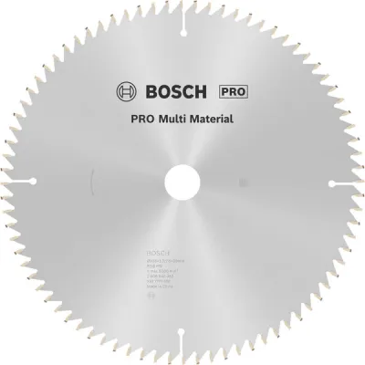 Bosch Kreissägeblatt 2608640452 | Multi Material | Ø 305 mm x 30 mm | 80 Zähne | Holz, Metall, Kunststoff