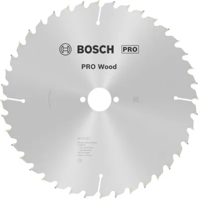 Kreissägeblatt Optiline Wood, Ø 250mm, 40Z (Bohrung 30mm, für Tischkreissägen)