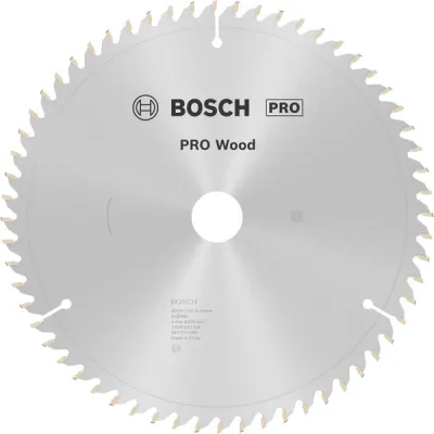 Kreissägeblatt Optiline Wood, Ø 254mm, 60Z (Bohrung 30mm, für Kapp- & Gehrungssä
