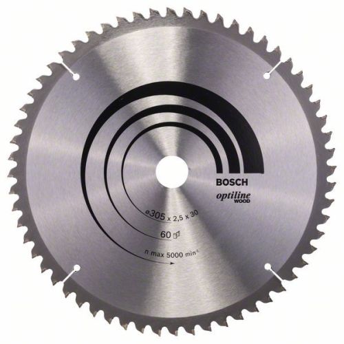 Bild: Kreissägeblatt Optiline Wood, Ø 305mm, 60Z (Bohrung 30mm, für Kapp- & Gehrungssä