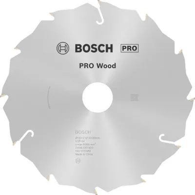 Kreissägeblatt Speedline Wood, Ø 190mm, 12Z (Bohrung 30mm, für Handkreissägen)