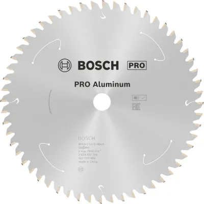 Kreissägeblatt Standard for Aluminium, Ø 184mm, 56Z (Bohrung 16mm, für Akku-Hand