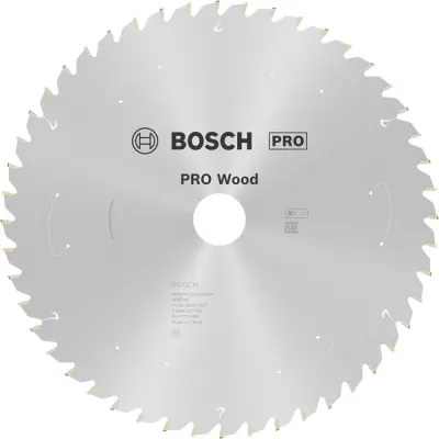 Bosch Kreissägeblatt 2608837728 | Standard for Wood | Ø 250 mm | 30 mm Bohrung | 48 Zähne | Carbide | für Holz