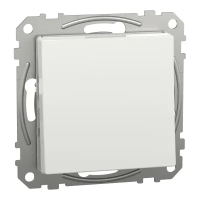 ELSO Kreuzschalter 16A WDE002131 | Unterputz | Steckklemme | 1-fach | Exxact Serie | Thermoplast | weiß RAL 9003