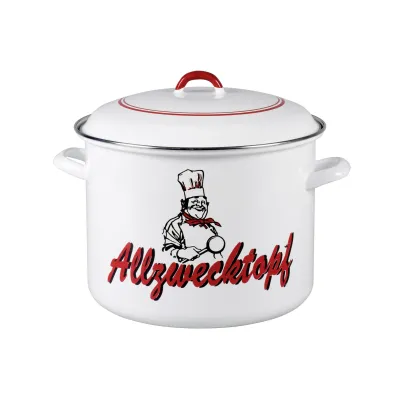 Krüger Allzwecktopf 28cm 14L emall. 14 / Induktion