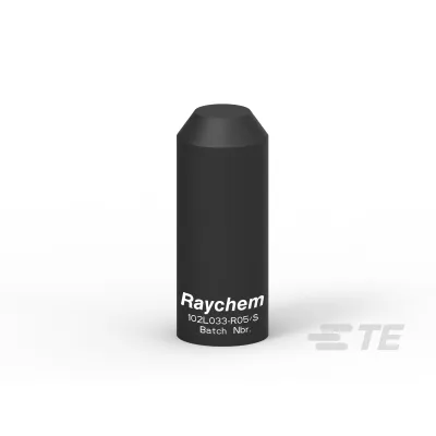 TE Connectivity Schrumpf-Endkappe 102L055-R05/S(S10) | 1kV | 45-100mm Kabel | dickwandig | Polyolefin | schwarz