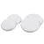 Bild: KRÜGER Herdabdeckplatten-Set 19041 | 4-teilig | emailliert | 2x 16 cm & 2x 20 cm | Topfuntersetzer | weiß