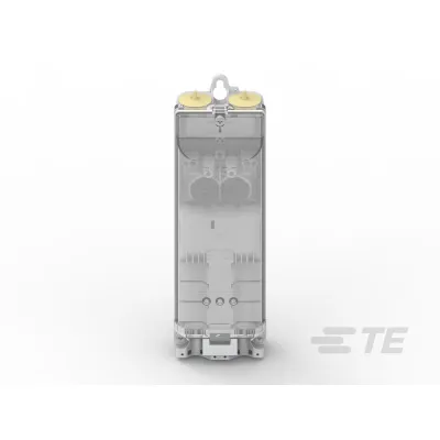 Krüger Übergangs- & Sicherungskasten EKM-2050F-3D1-5S/CS | Mastmontage 89 mm | 3x16A D01 | IP54 | Grau | wetterfest