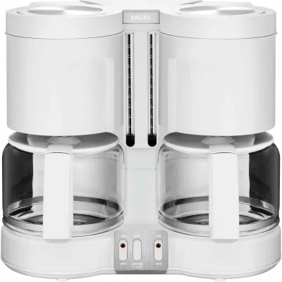 Krups Doppel-Automat Kaffee/Tee Duothek Plus KM 8501 ws