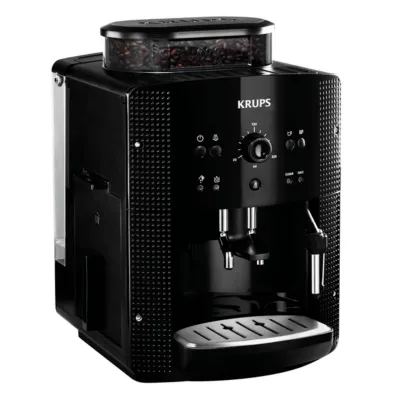 Krups Kaffeevollautomat EA81R8 Arabica | 15 bar | 1,8l Wassertank | CappuccinoPlus-Düse | Schwarz