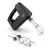 Bild: Krups Handmixer 3Mix 7000 F60858 | Jubiläumsedition | 500W | Edelstahlbesen & Knethaken | Tasche | schwarz/kupfer