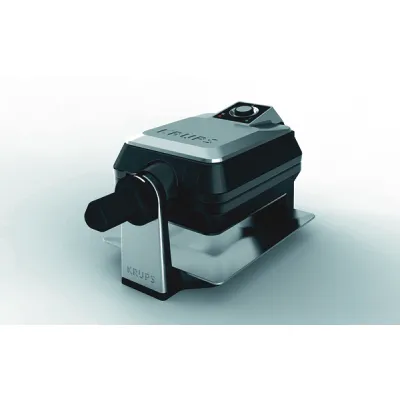 Krups Waffeleisen FDD95D Professional | Brüsseler Waffeln | drehbar | 2 Waffeln | 7 Bräunungsstufen | abnehmbare Platten