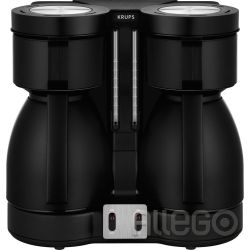 Krups Kaffeemaschine Duothek Thermo Schwarz KT 8501