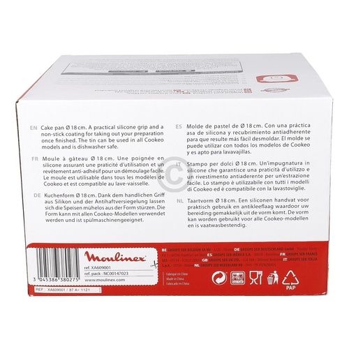 Bild: Kuchenform COOK4ME Moulinex XA609001 für Multikocher