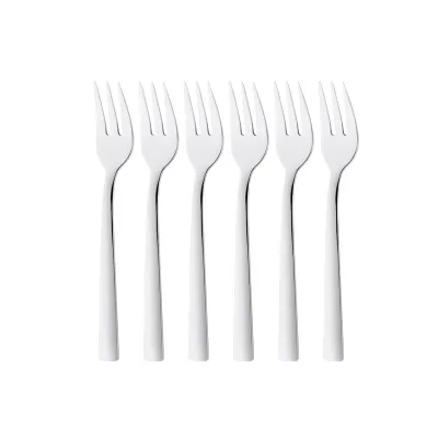 ZWILLING Kuchengabel Set Dinner 1000927 | 6 Stück | Edelstahl 18/10 poliert | spülmaschinengeeignet | silber