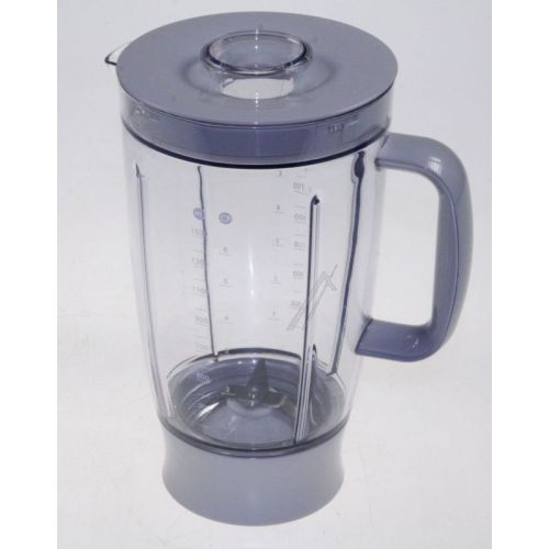 Bild: Küchenmaschine-Mixer-Komponente DeLonghi KW688022 Hellgraue Flüssigkeitsbehälter