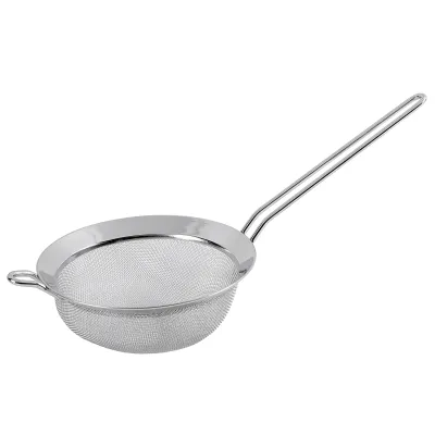 my basics Küchensieb 290/165A/H1 | Edelstahl 16,5 cm Durchmesser | feinmaschig | silberfarben