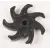 Bild: Kühlmotor Propeller für Backofen Beko, Grundig, Arçelik S210441936 (C00961779) L
