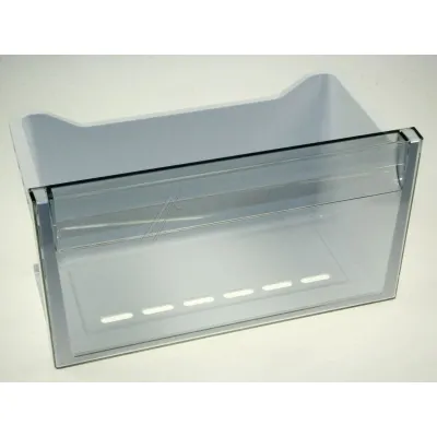 Kühlschrank-Unterseite Korb Vestel 42132054 groß, transparent weiß grau