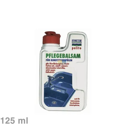 Kunststoffpflegebalsam Collo 062 Polito für Spüle Waschbecken Arbeitsplatte 125m