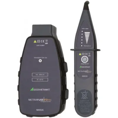 Gossen Metrawatt Metrafuse FD PRO M660C Sicherungsfinder | automatische Empfindlichkeitsanpassung | 100 m Kabellänge