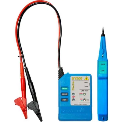 Kurth Electronic Leitungssucher KE501 D150C | Kabeltester Kit | Fehlererkennung | Fremdspannungsschutz | Blau