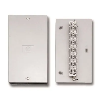 KVK 1 AP- Verteiler PVC für 2 LSA Module 1/10