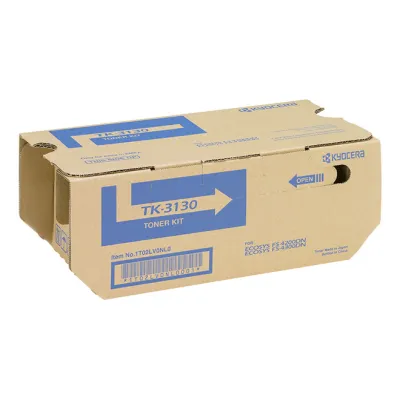Kyocera Toner TK-3130 | Schwarz | Original | für FS-4200DN, FS-4300DN, M3550idn, M3560idn | ca. 25.000 Seiten