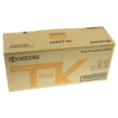Kyocera Toner TK-5280Y | Lasertoner 1T02TWANL0 | gelb | ca. 11.000 Seiten | Original für Ecosys P6235 M6235 M6635