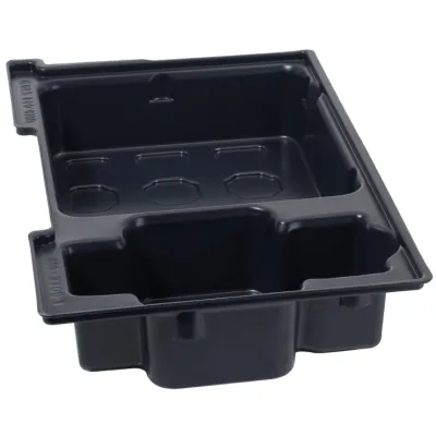 Bosch Einlage 1600A002V6 für GLI 12V-80 | passend für L-Boxx 102 | Halbeinlage | Kunststoff | schwarz | 332x203x61mm