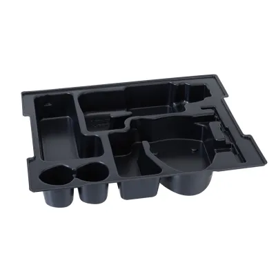 Bosch Koffereinlage 1600A002V0 | für L-BOXX 102 | passend GSC 12V-13/GWI 12V-5 | Kunststoff | 406x331x60 mm | schwarz