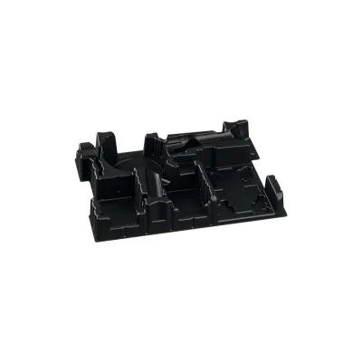 Bosch L-BOXX Einlage GWS 18V-11 S / 1600A038GY | Werkzeugkoffer Einsatz | für L-BOXX 136 | schwarz | 310x417x74 mm