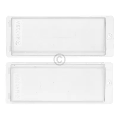 Lampenabdeckung Set Bauknecht C00919622 für Dunstabzugshaube 2Stk Bauknecht