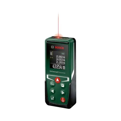 Bosch Laser-Entfernungsmesser UniversalDistance 50 0603672801 | 50 m | 2 mm/m Präzision | Flächen- & Volumenmessung