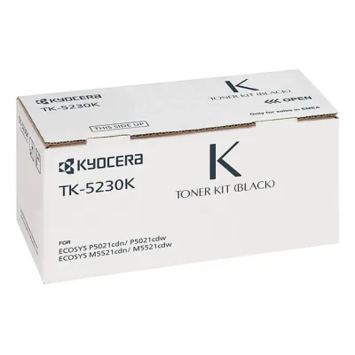Kyocera Toner TK-5230K Original | Lasertoner | Schwarz | 2.600 Seiten | ECOSYS M5521cdn, M5521cdw, P5021cdn, P5021cdw