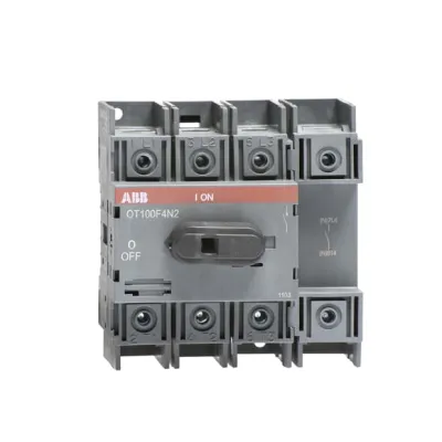 ABB Lasttrennschalter OT100F4N2 1SCA105018R1001 | 115A | 4-polig | 37kW/400V | Einbau | Schraubanschluss | IP20