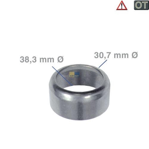 Bild: Laufring 30,7/38,3mm Innen-Ø 899645328880 AEG, Electrolux, Juno, Zanussi
