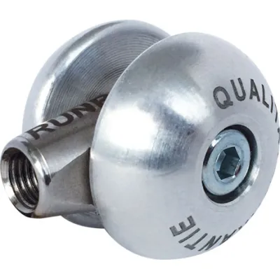 Runpotec Laufrolle 20279 | Ø 25 mm für Glasfaserstab 4,5–6 mm | RTG 6 mm Gewinde | Edelstahl | Kabel Einziehhilfe