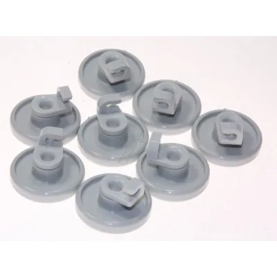 Laufrollen-Set für Whirlpool Geschirrspüler 481245819066 Unterkorb 8-teilig