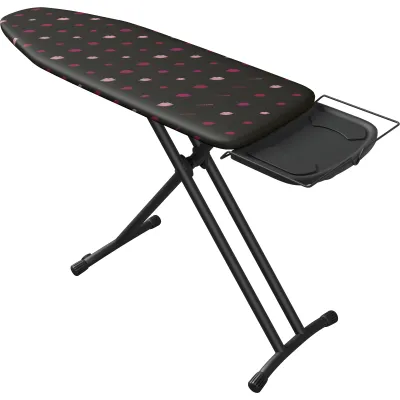 Laurastar Plusboard Bügeltisch | 42x125 cm | höhenverstellbar | Transportrollen | Baumwollbezug