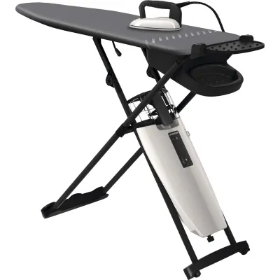 Laurastar Bügelsystem Smart D | Dampfbügelstation 2200W | 1,2L Tank | Bluetooth | Hygienedampf | silbergrau