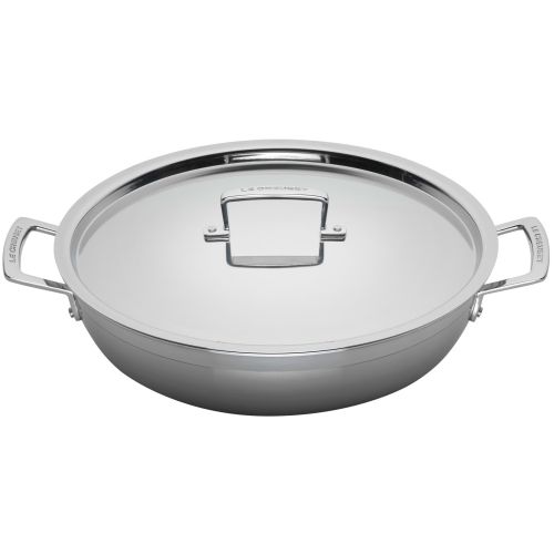 Bild: Le Creuset 3-ply Profipfanne mit Deckel antihaft, 30cm