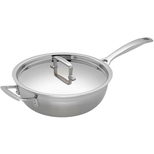 Bild: Le Creuset 3-ply Sautepfanne Antihaft 24cm mit Deckel