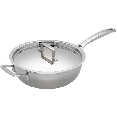 Le Creuset 3-ply Sautepfanne Antihaft 24cm mit Deckel