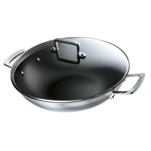 Bild: Le Creuset 3-ply Wok 30 cm