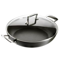 Le Creuset Aluminium Profipfanne mit Glasdeckel, 24cm