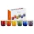 Bild: Le Creuset Becher Set 200ml 6er | Cappuccinobecher Regenbogen | Steinzeug | Kratzfest | Spülmaschinenfest | Bunt