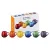 Bild: Le Creuset Becher Set 320 ml Coupe Regenbogen | Steinzeug | 6-teilig | spülmaschinenfest | rot, gelb, blau, grün, lila