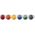 Bild: Le Creuset Becher Set 320 ml Coupe Regenbogen | Steinzeug | 6-teilig | spülmaschinenfest | rot, gelb, blau, grün, lila