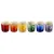 Bild: Le Creuset Becher 350ml 6er Set | Steinzeug | Regenbogenfarben | kratzfest | spülmaschinengeeignet | robust | bunt